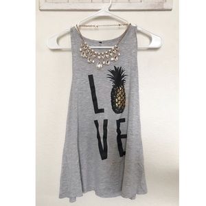 “Betsey Johnson pineapple Tank”  🍍 ♥️